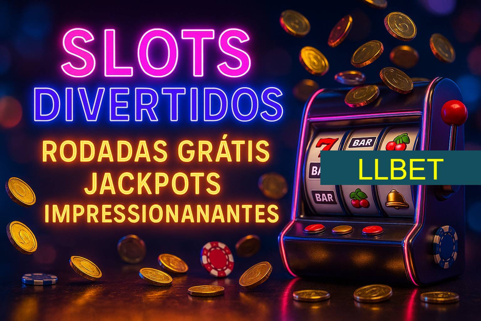 Diversos jogos de caça-níqueis